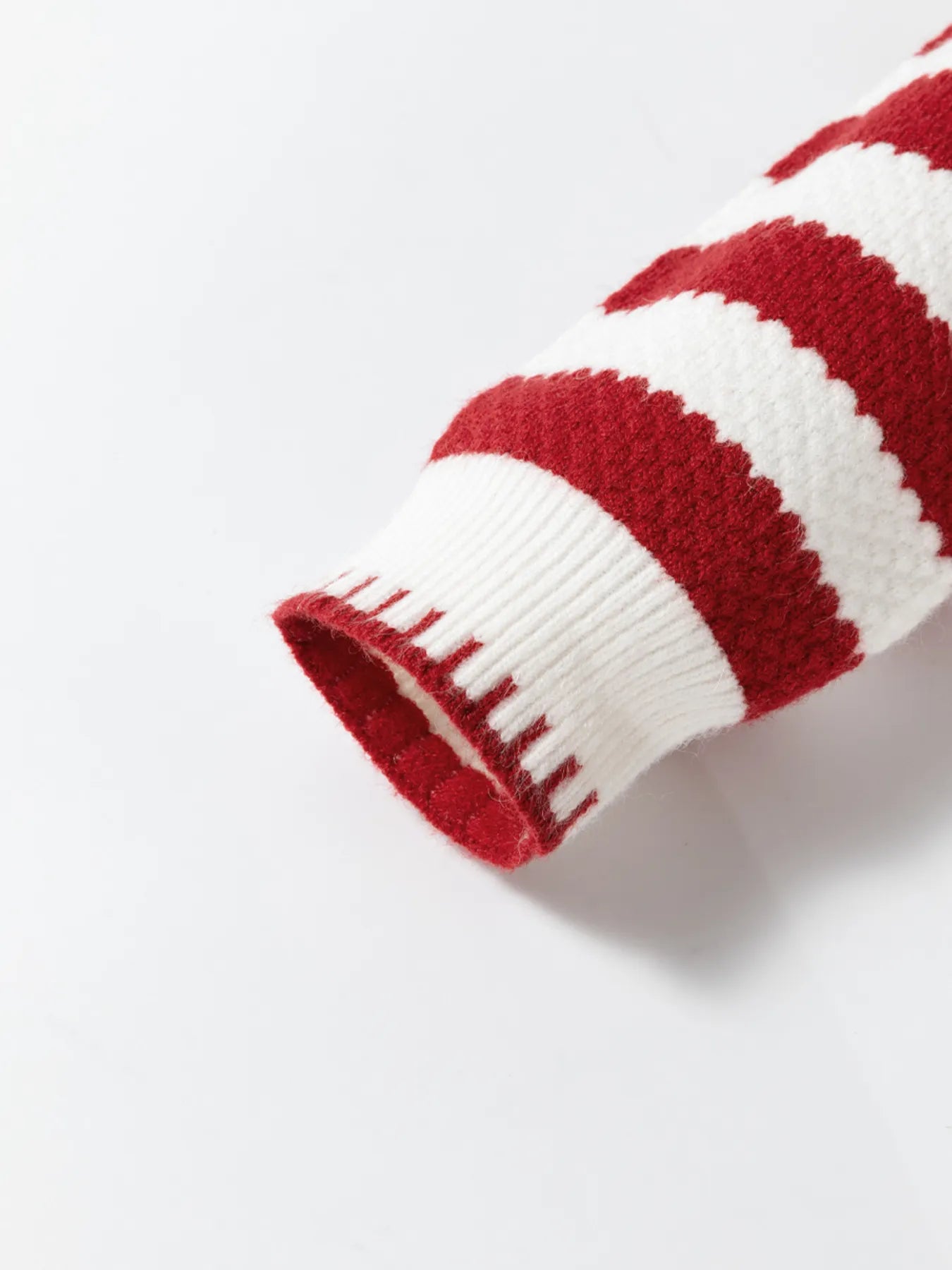 Button Down Striped Long Sleeve Cardigan - Fashorio