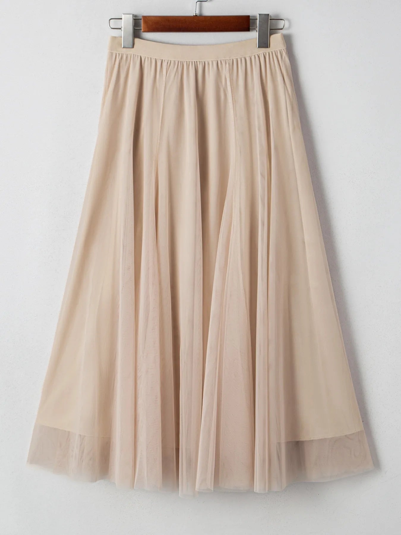 High-Waisted Midi Skirt - Fashorio