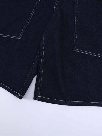 Men's Wash Cargo Denim Shorts - Fashorio