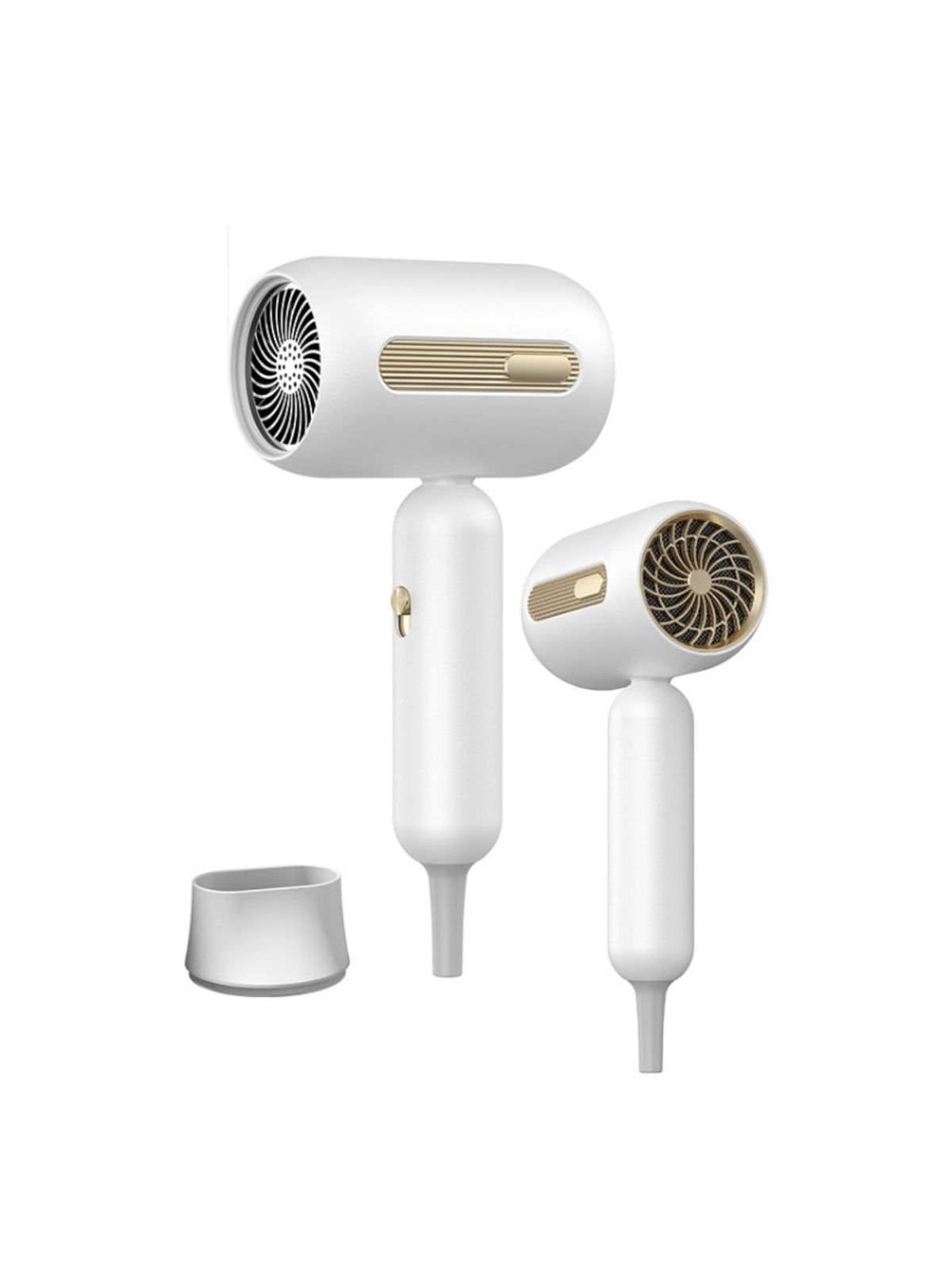 Hair dryer with concentrator nozzle