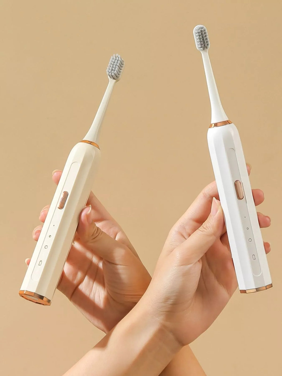 Electric toothbrush handle detail