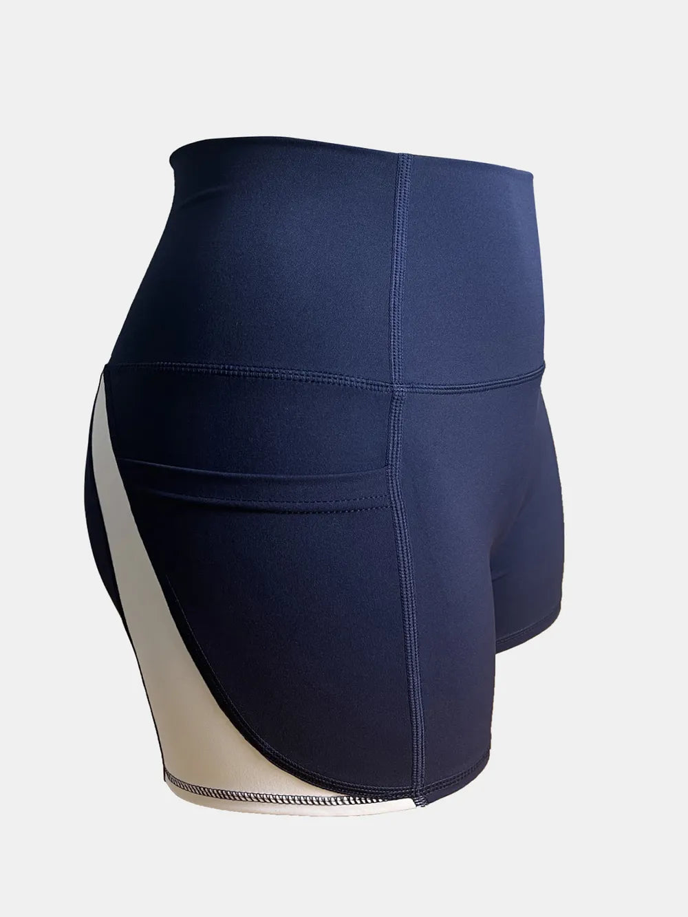High waist active shorts styling view