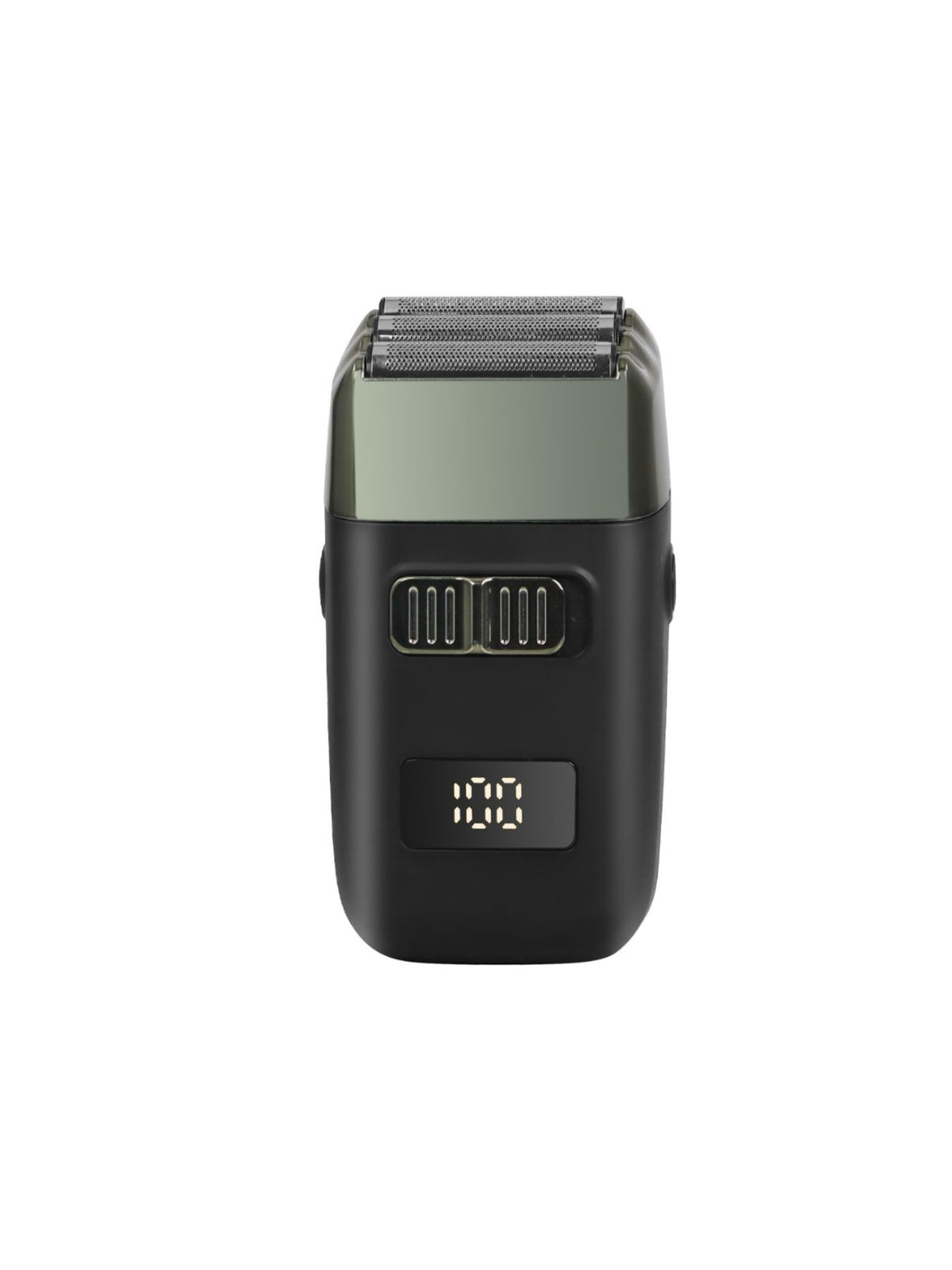 Portable mini shaver held in hand