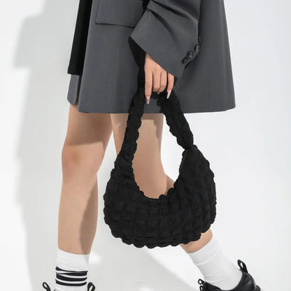 Small Texture Handbag - Fashorio