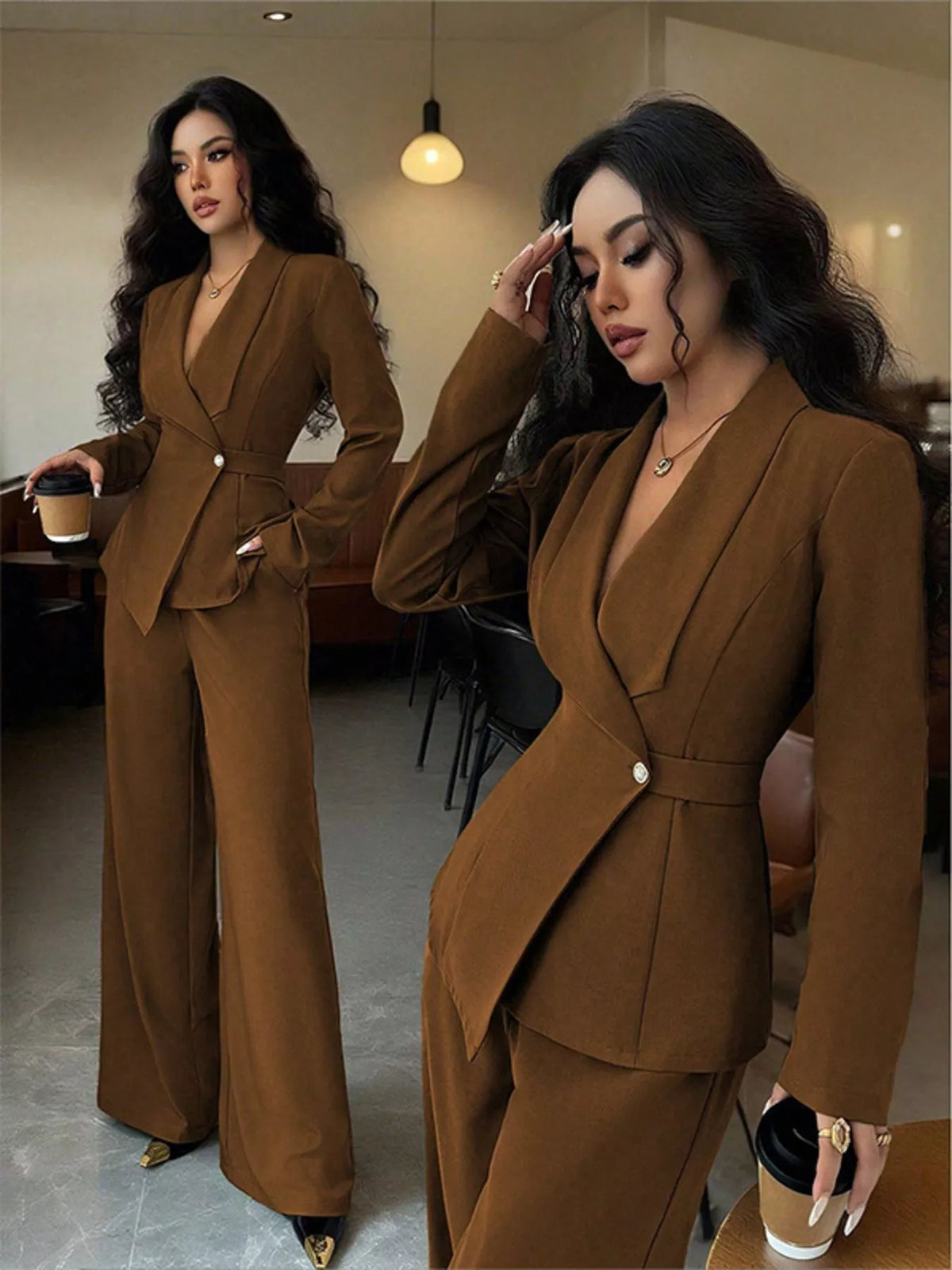 Blazer workwear set detail