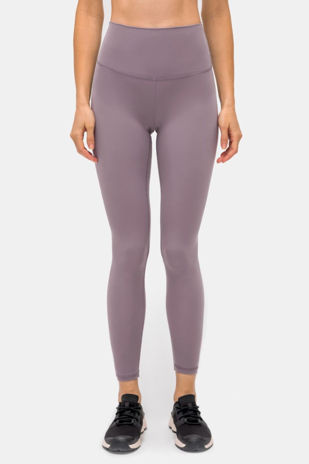 Sports leggings side profile