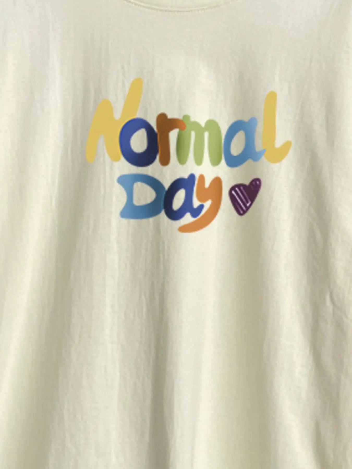 Normal Day Long Sleeve T-Shirt - Fashorio
