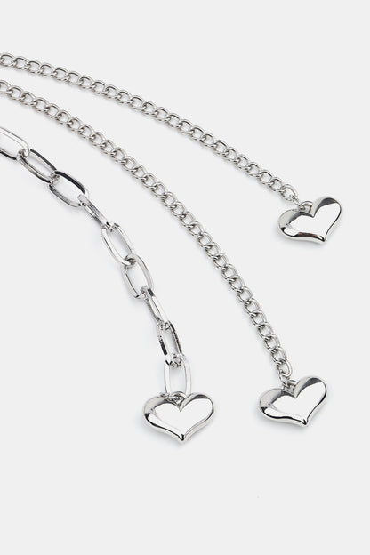 CCB Bead Heart Charm Belt - Fashorio