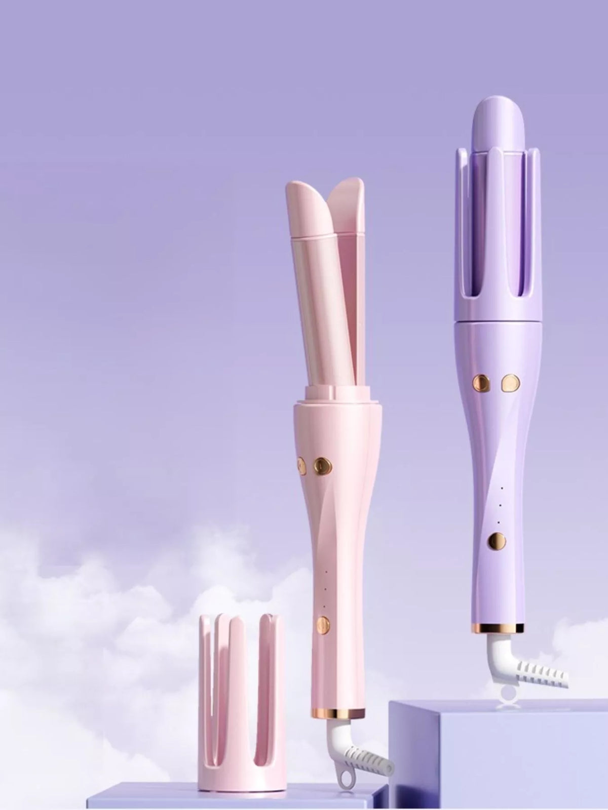 Curling iron color options together