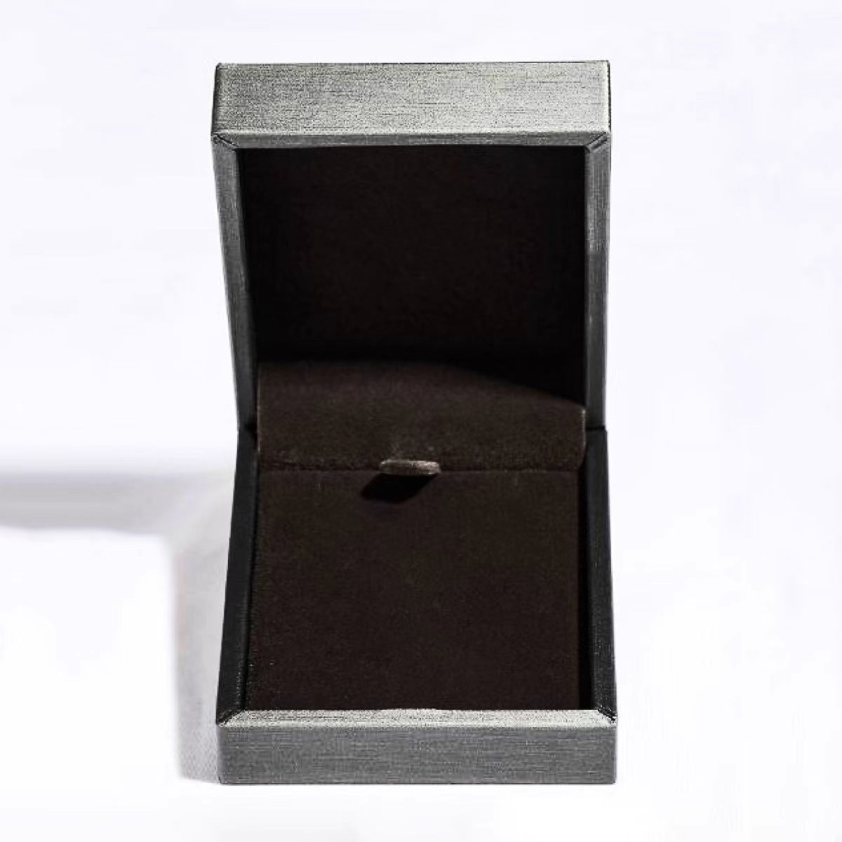 Sterling silver pendant necklace flat lay