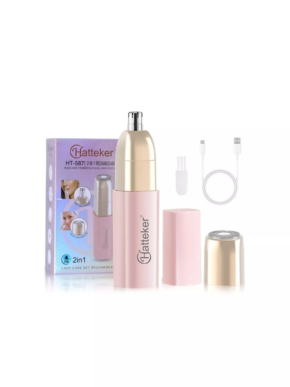 Epilator used on leg