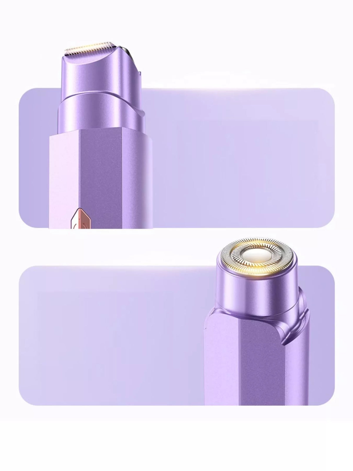 Epilator charging port detail