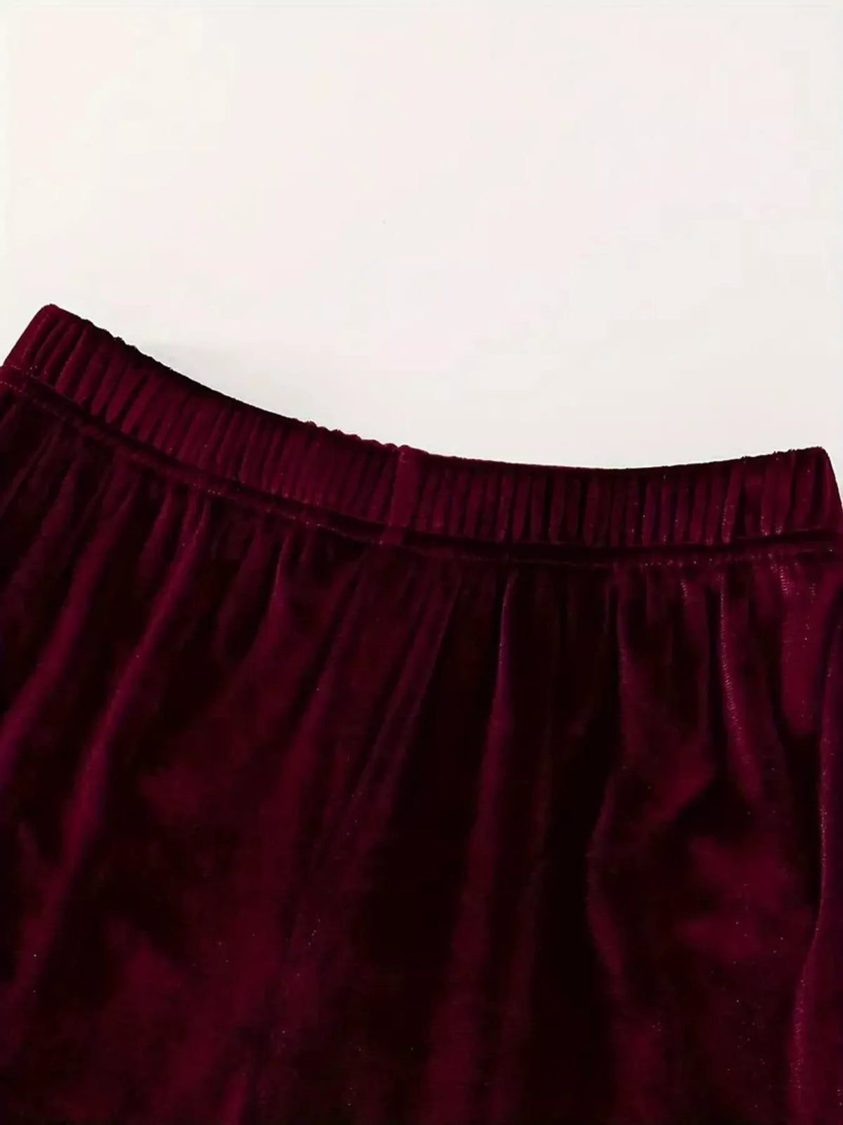 Velvet Hoodie and Pants Two Piece Set, view 23