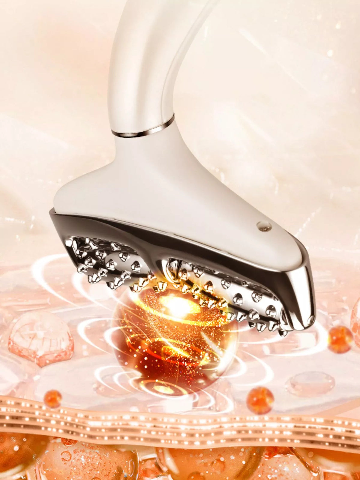 Beauty device side profile
