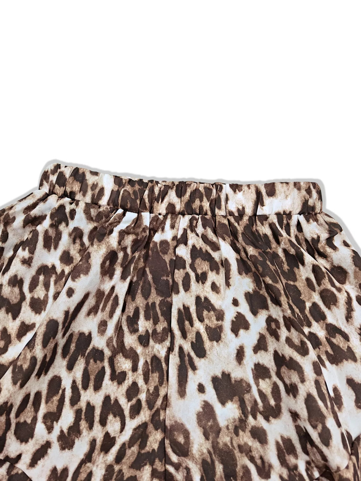 Leopard sleeveless top and skort outfit