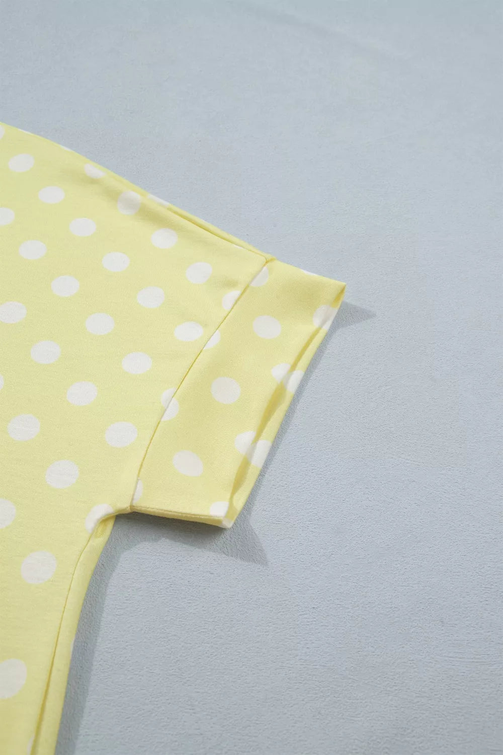 Polka Dot Short Sleeve Top and Shorts Set, view 18