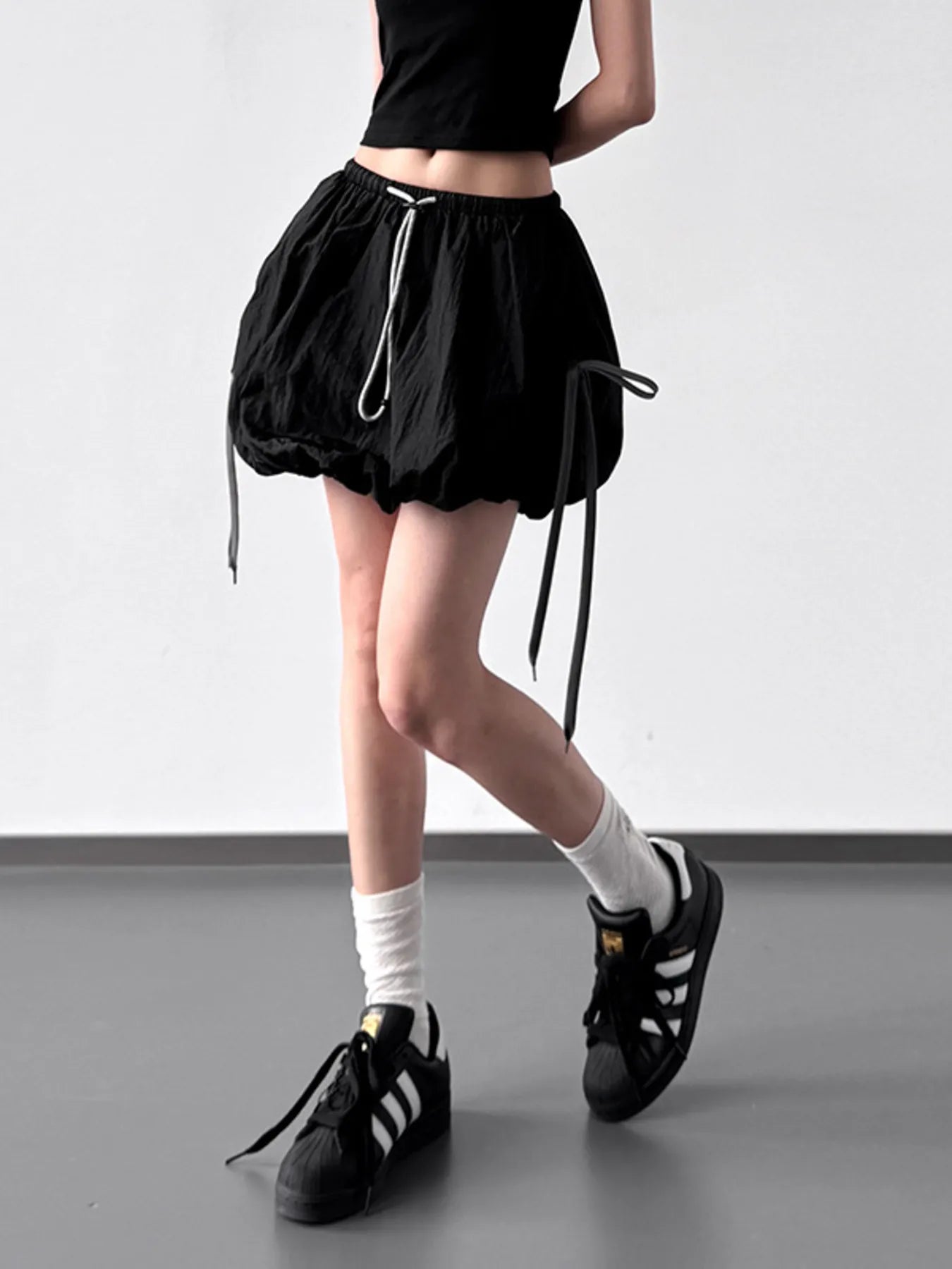 Bubble Drawstring Casual Shorts - Fashorio