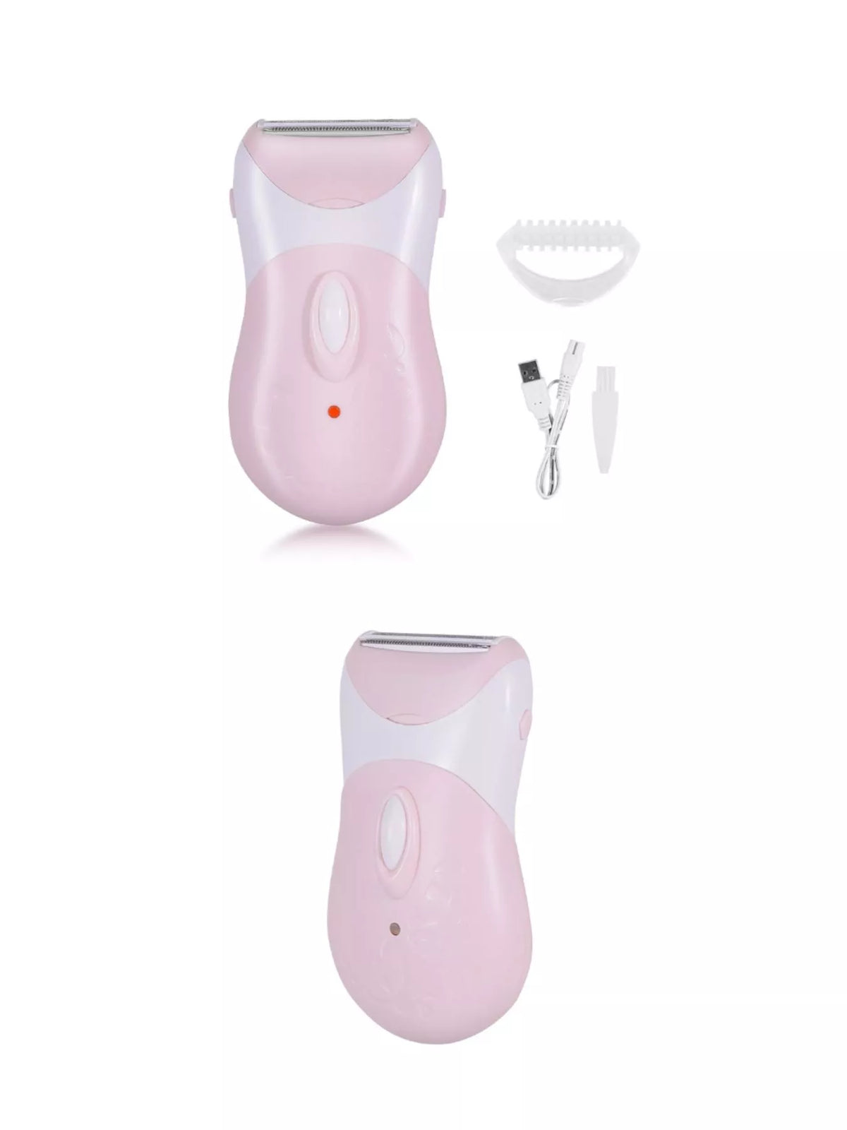 Epilator charging port detail