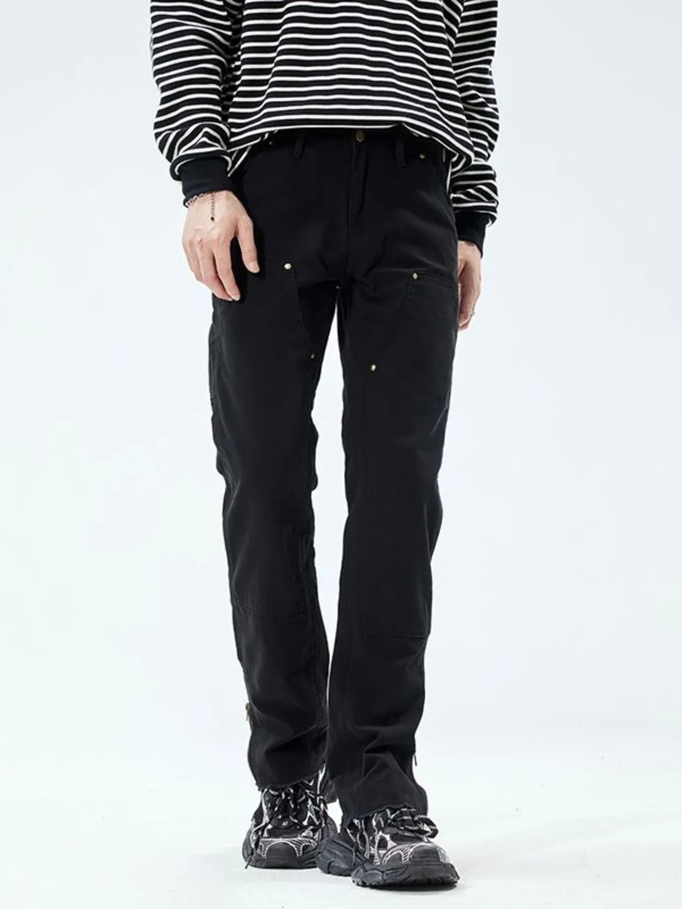 Men's Wide Leg Jeans - Fashorio