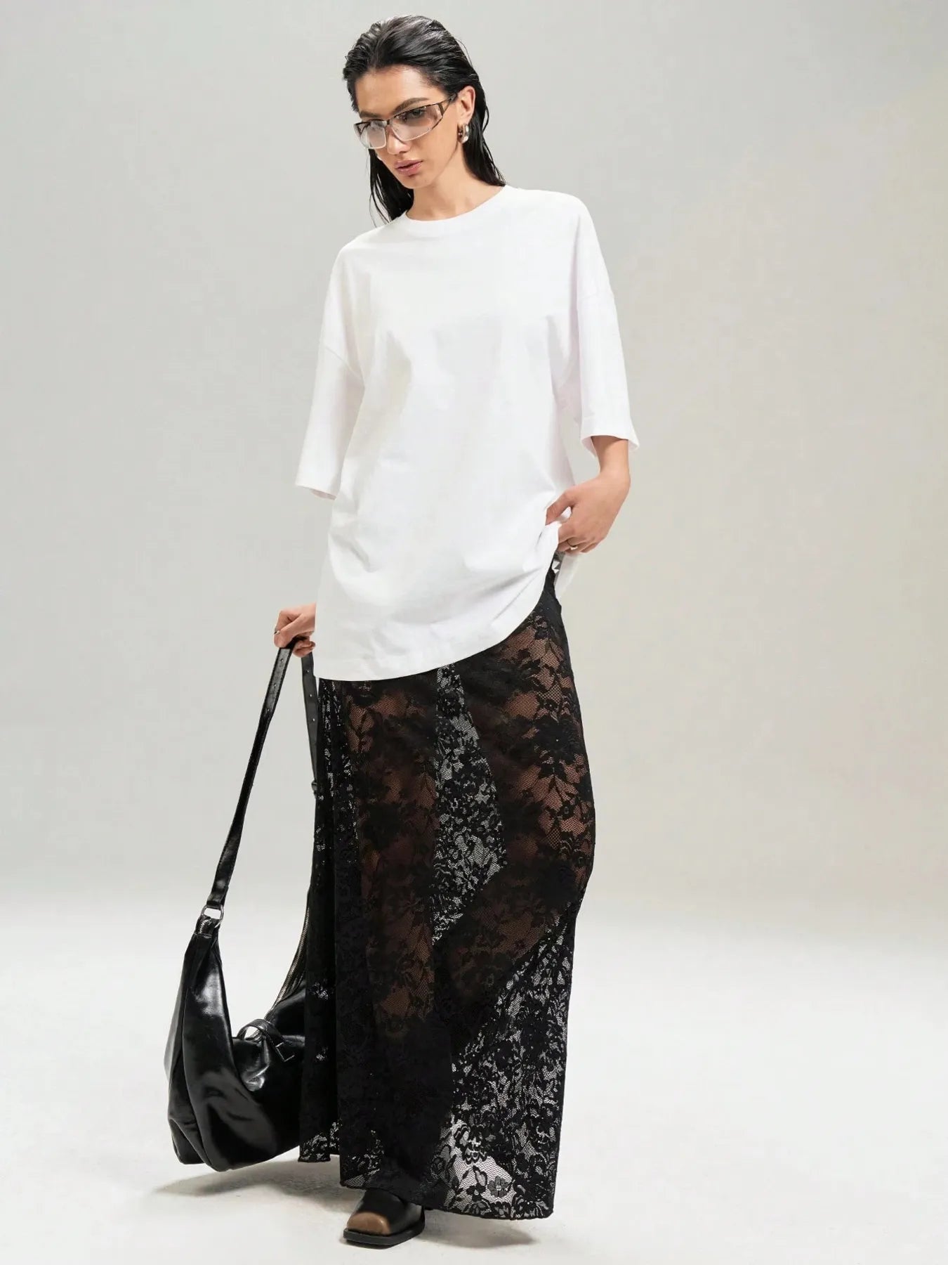 Lace Maxi Skirt - Fashorio