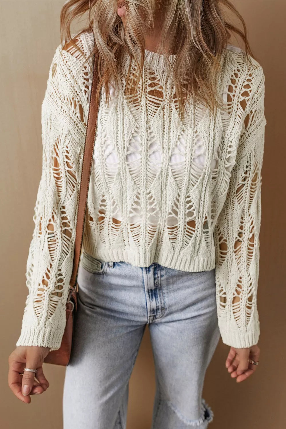 Long sleeve cover up back view