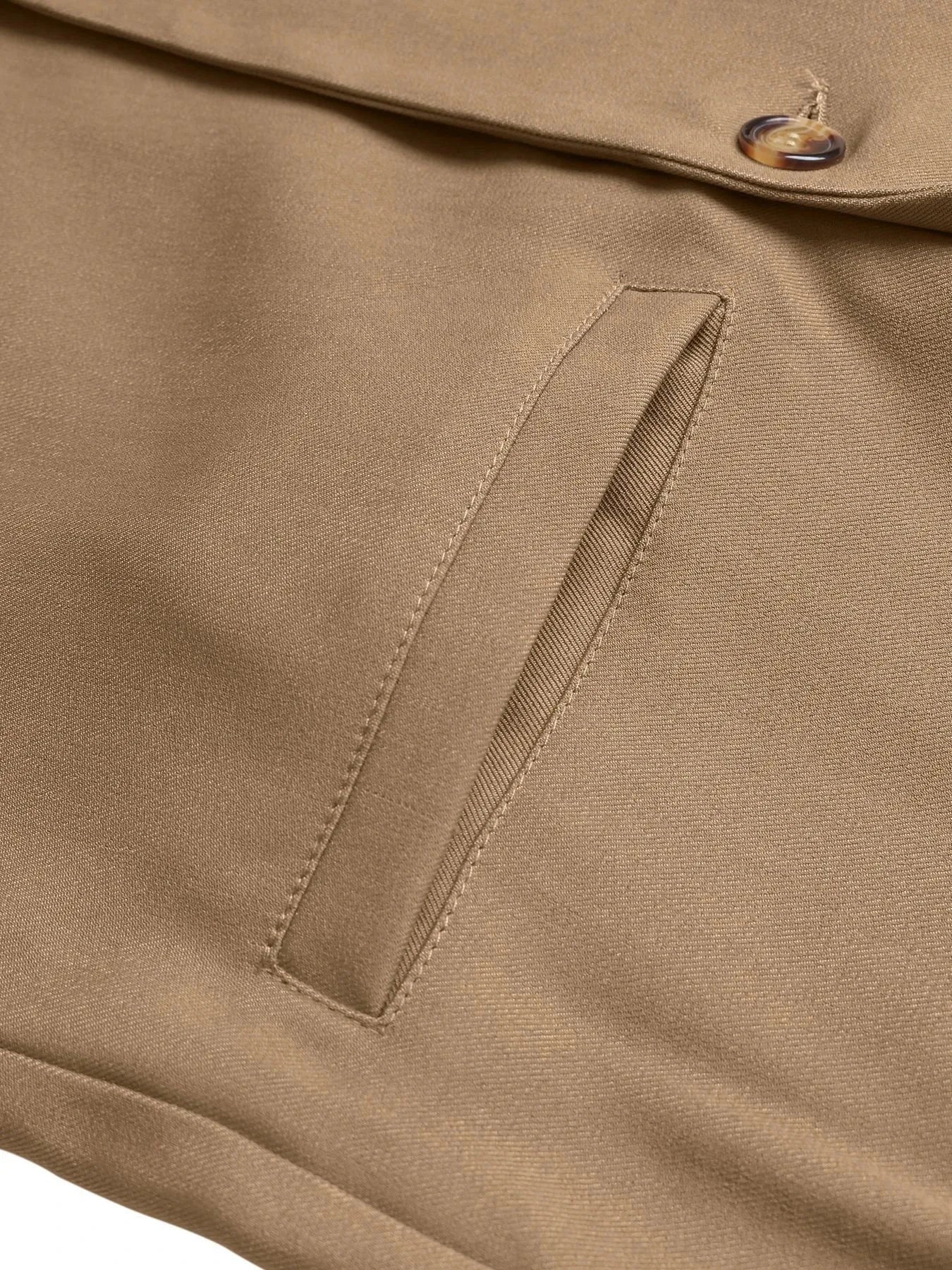 Double Take (Oh) Blazers Lapel Collar Leopard Cuff Long Sleeve Blazer