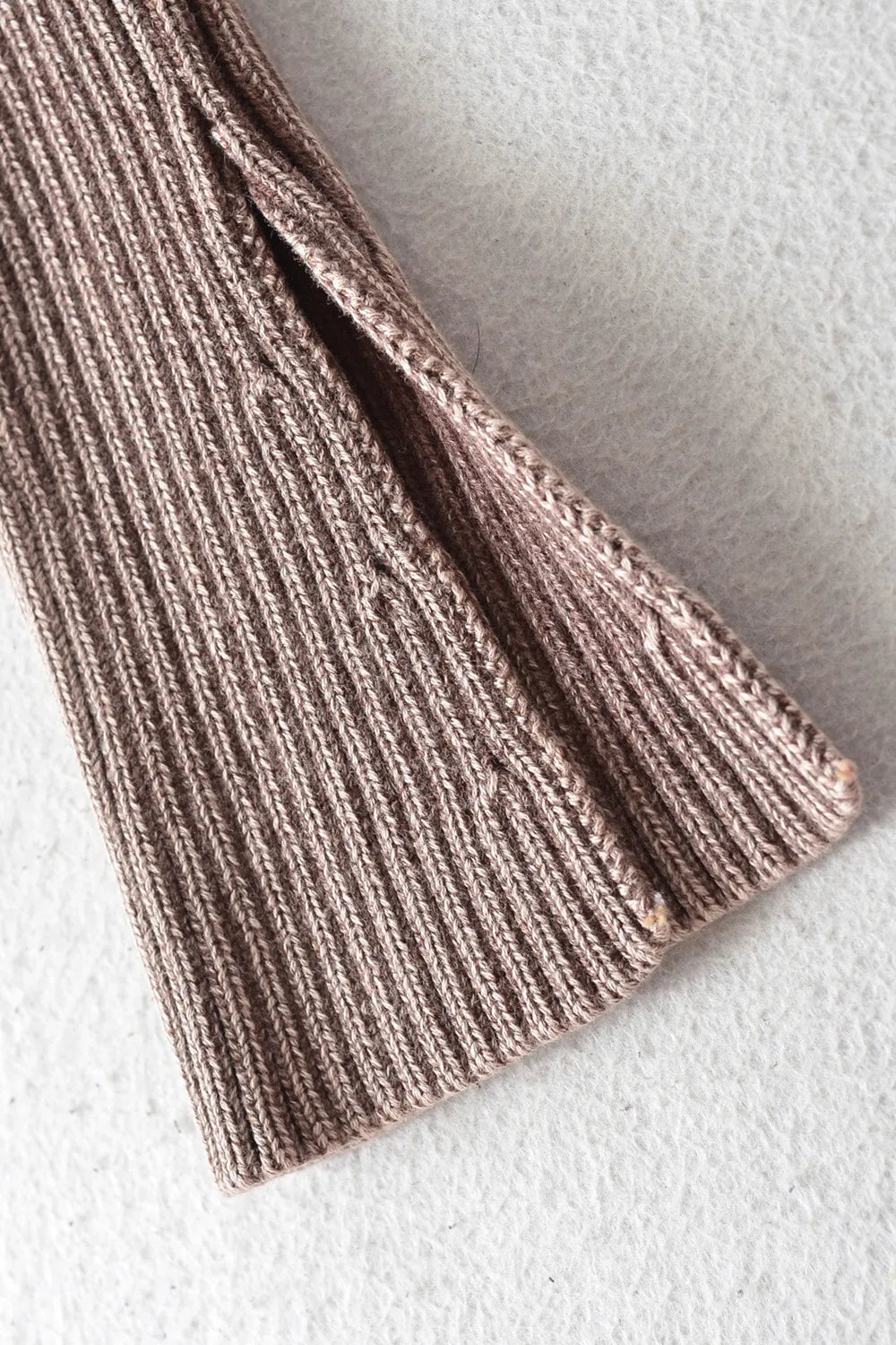 Double Take (Oh) Double Take Ribbed Off-Shoulder Zip Up Long Sleeve Cardigan