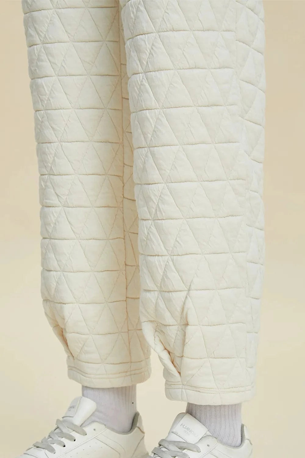 Double Take (Oh) Dresses Double Take Full Size Texture Round Neck Long Sleeve Top and Pants Set