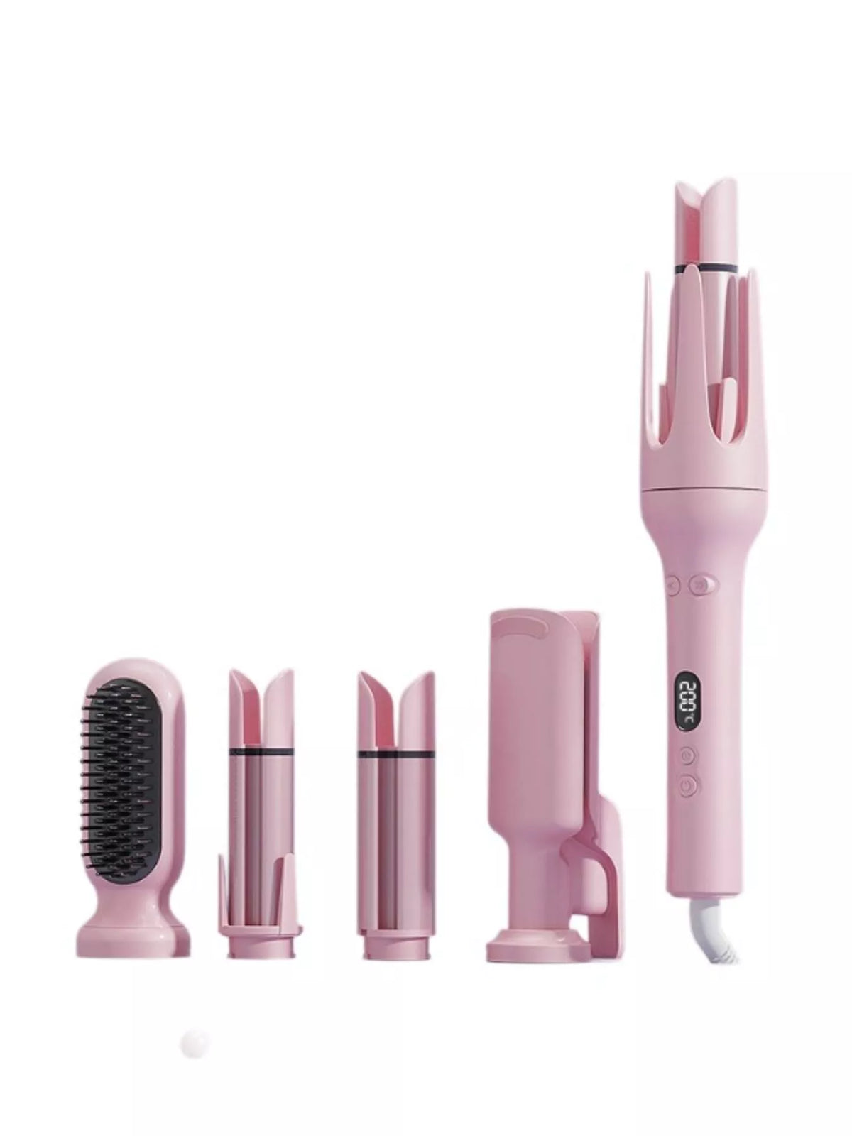 Side profile of the curling iron