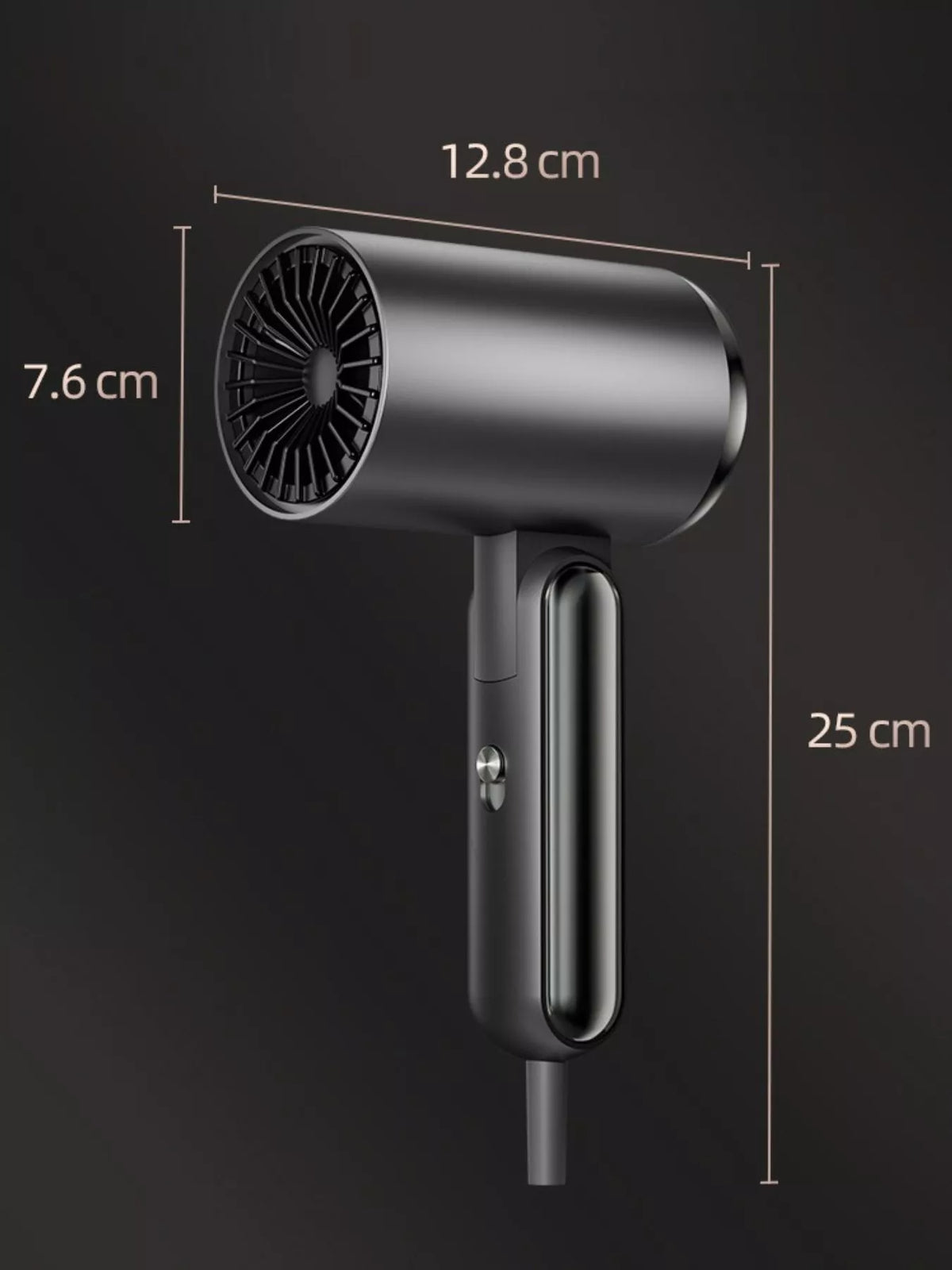 Hair dryer handle and grip