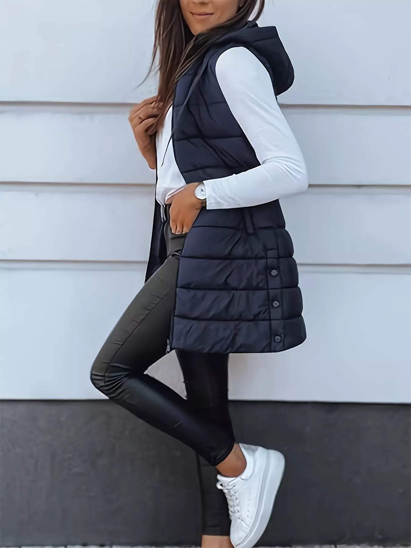 Zip Up Hooded Winter Coat - Fashorio