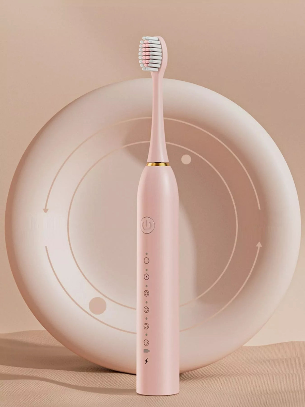 Full toothbrush set laid out