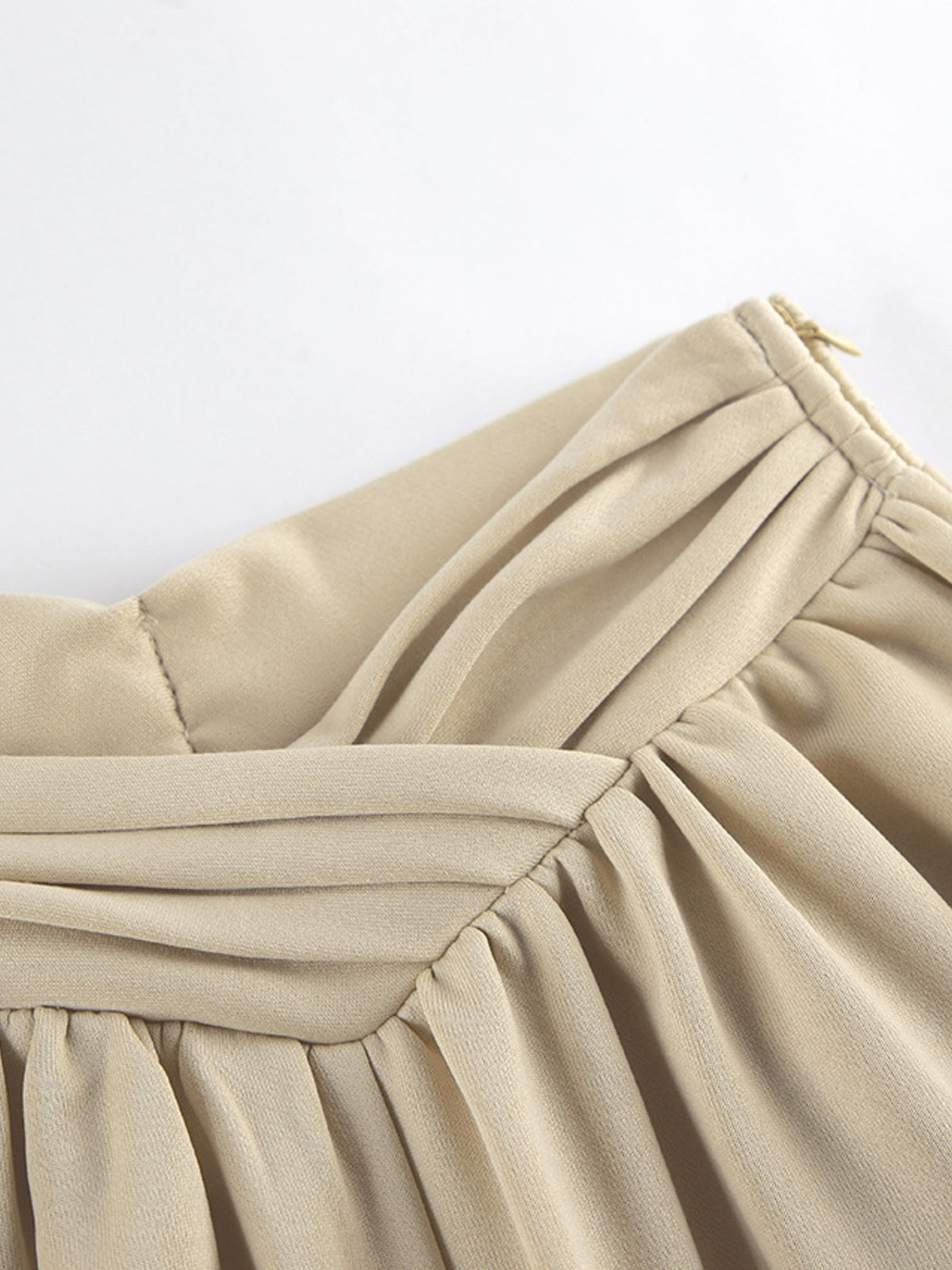 Wide leg pants set fit view