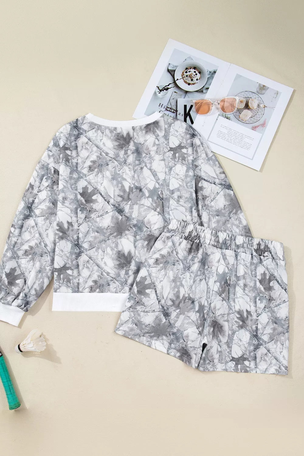 Camo set styling look