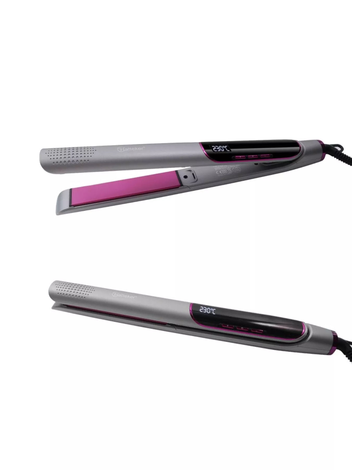 Straightener plate glide detail