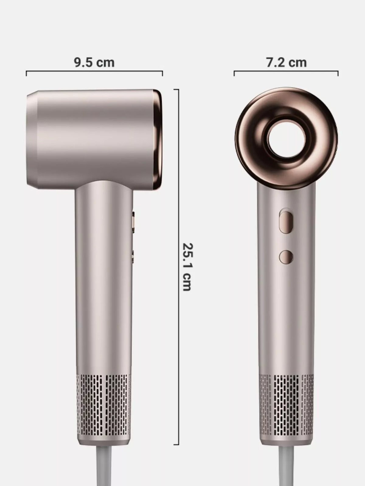 Hair dryer packaging box