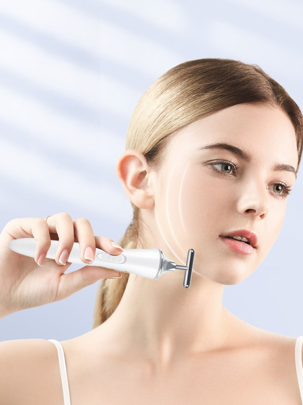 Beauty device handle detail