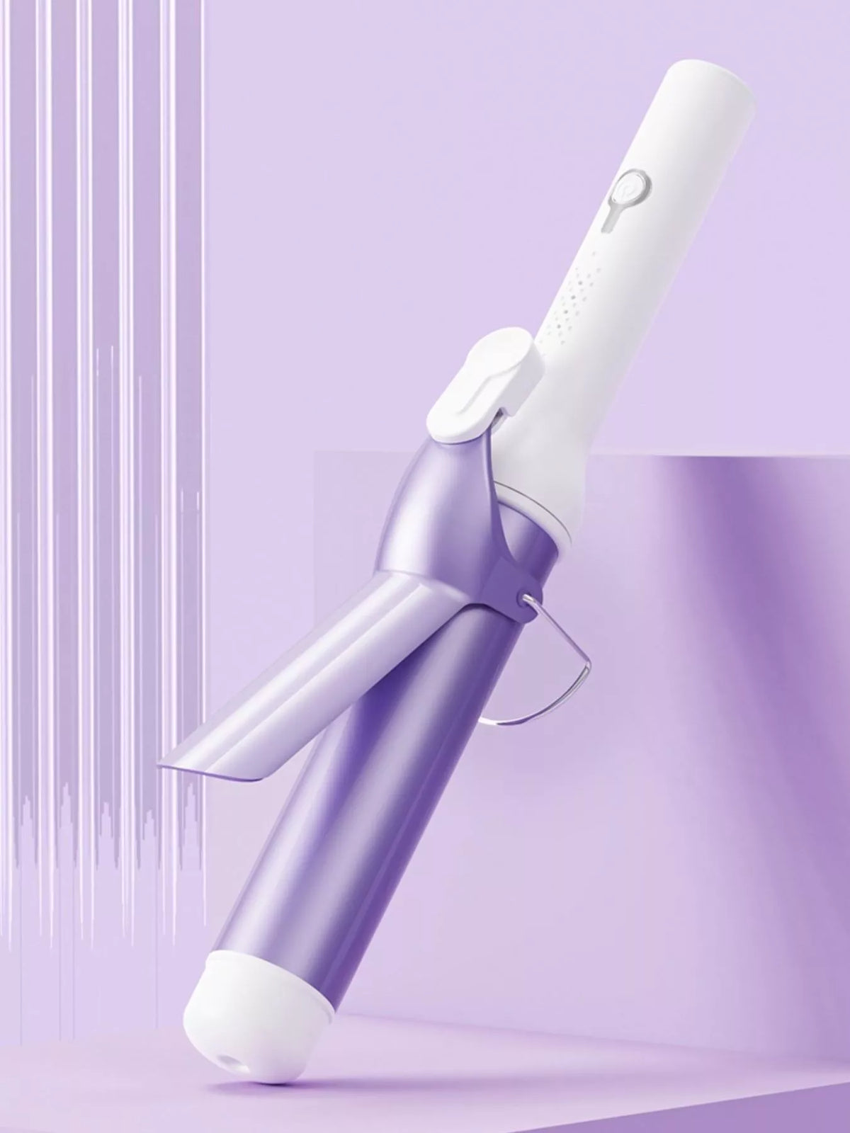 Curling iron wand full length view