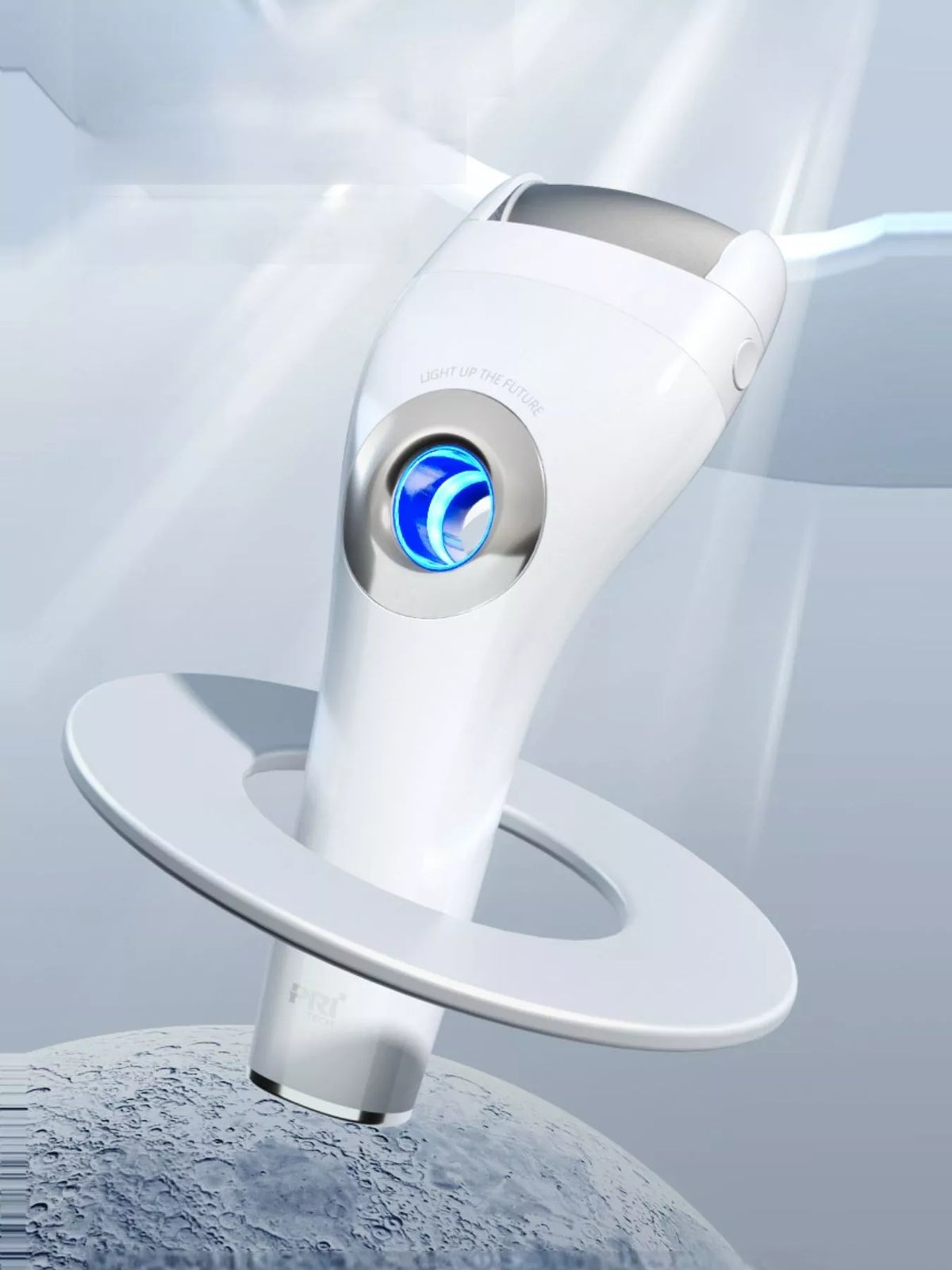 Nail buffer in white color