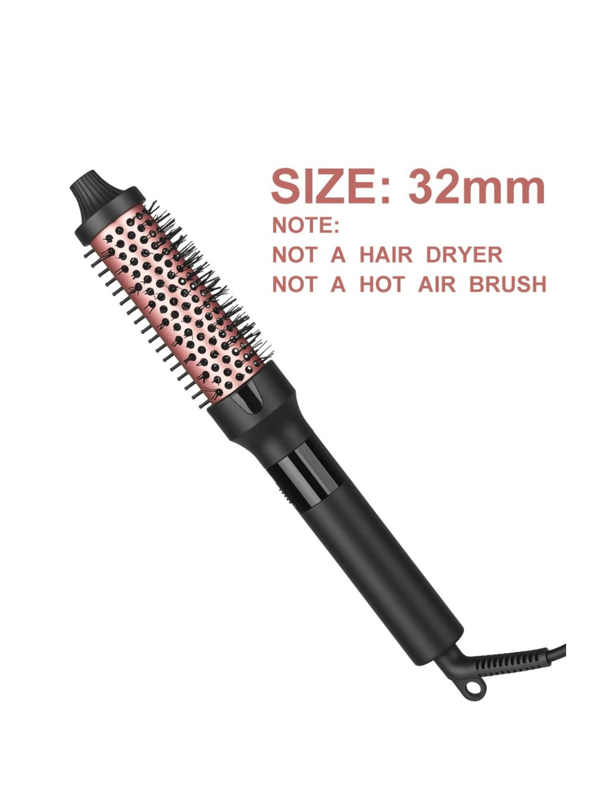 Hot air brush size reference