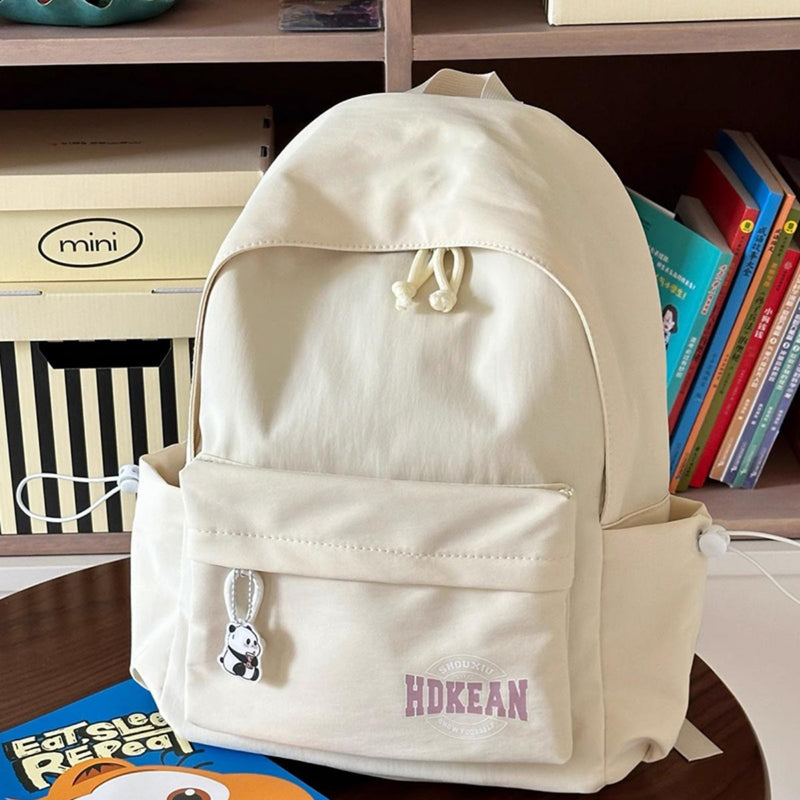lightweight nylon backpack front view