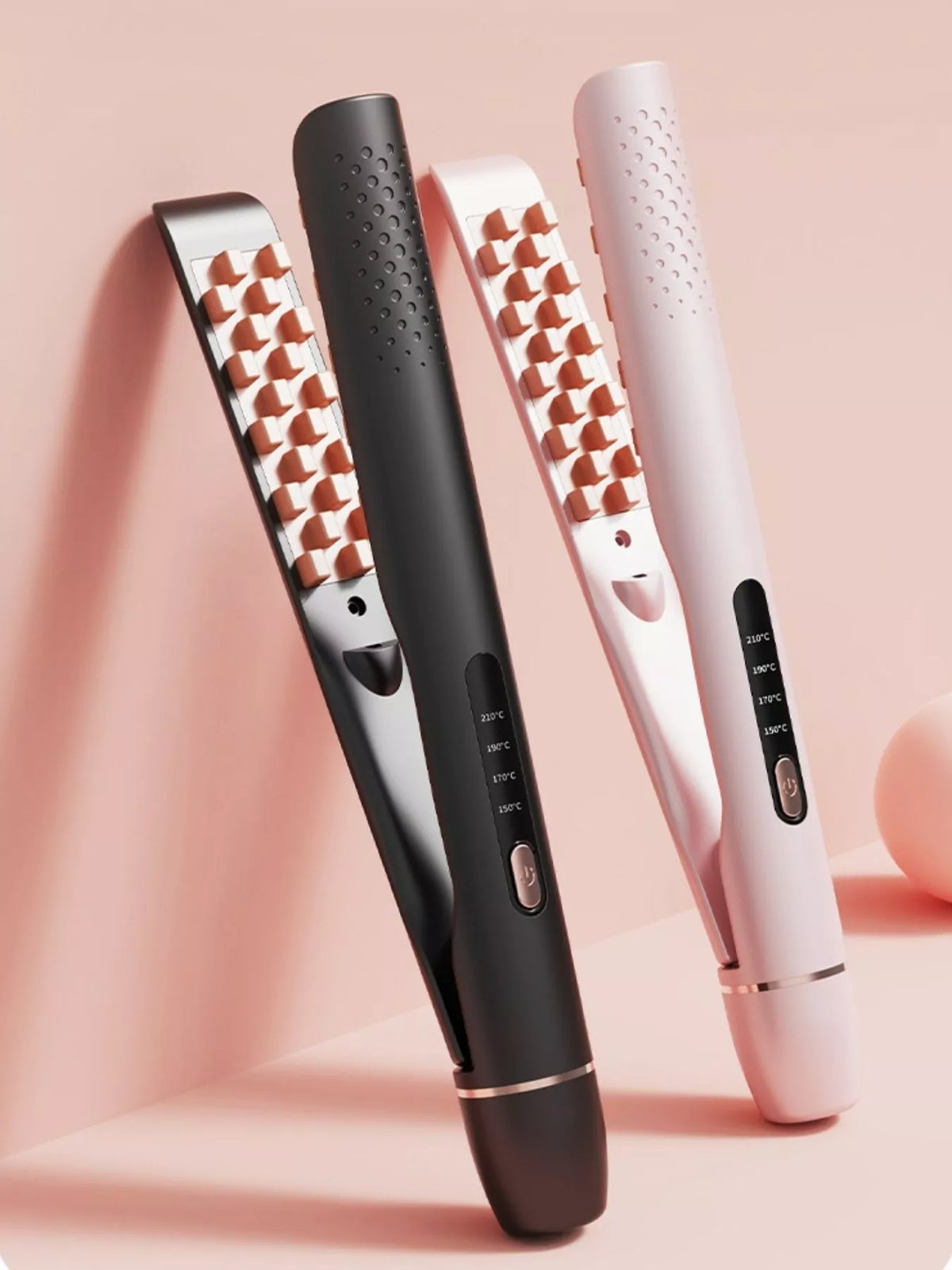 Straightener tip detail