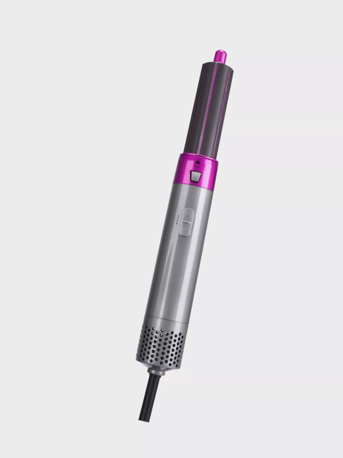 Curling wand set in hot pink