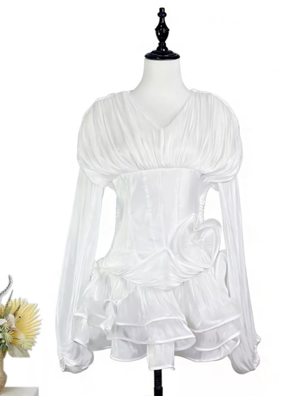 Mini dress color option full length