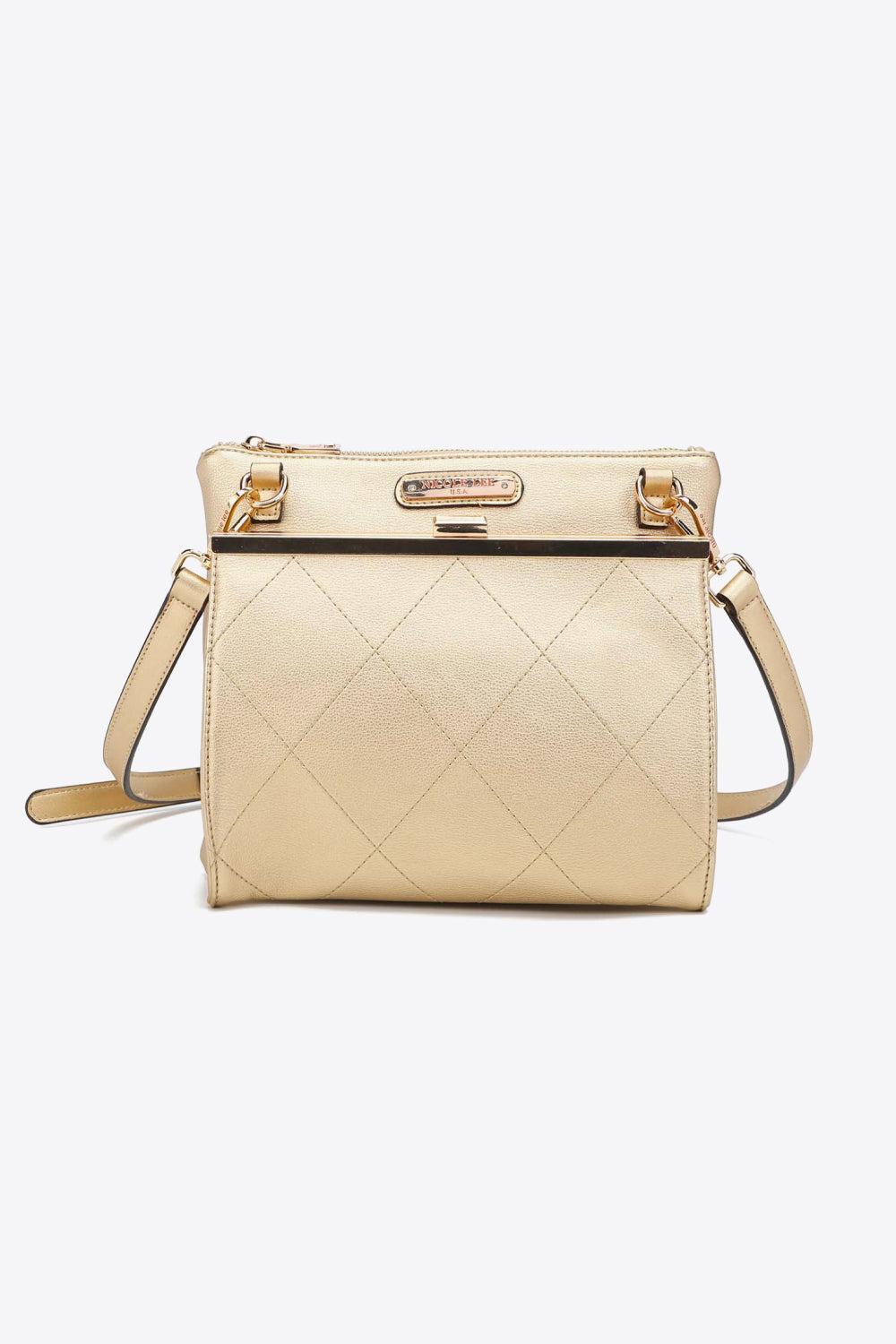 Nicole Lee USA All Day, Everyday Handbag Gold One Size - Fashorio