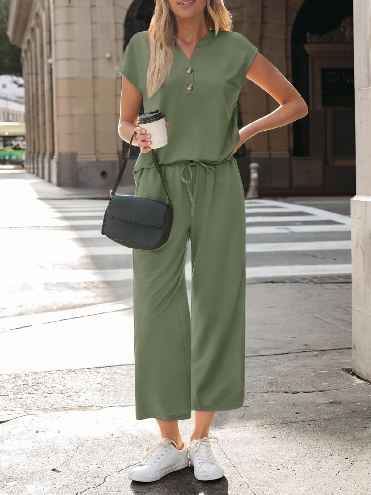 Two piece set full outfit view