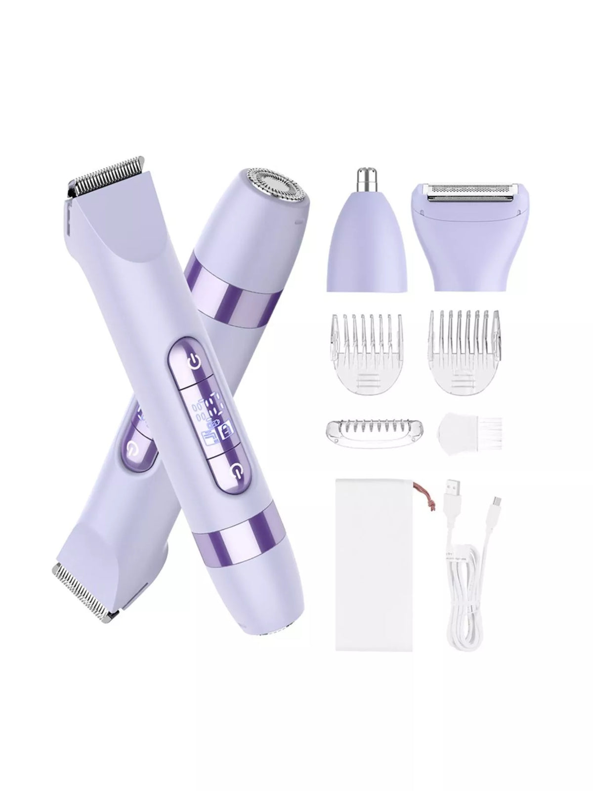 4-in-1 grooming kit full set