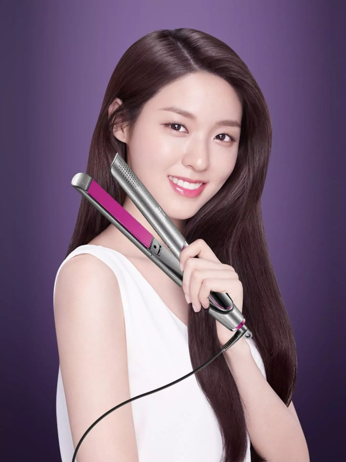 Straightener handle and grip