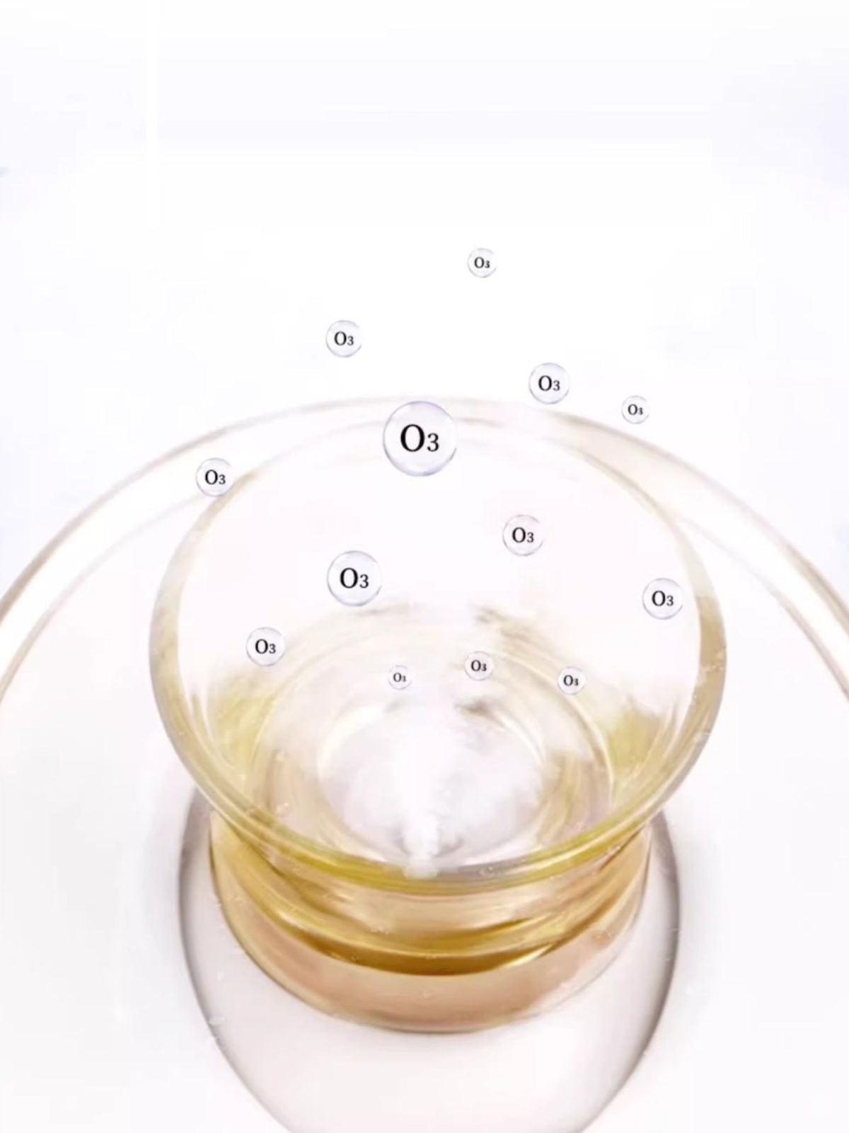 Facial steamer water tank detail