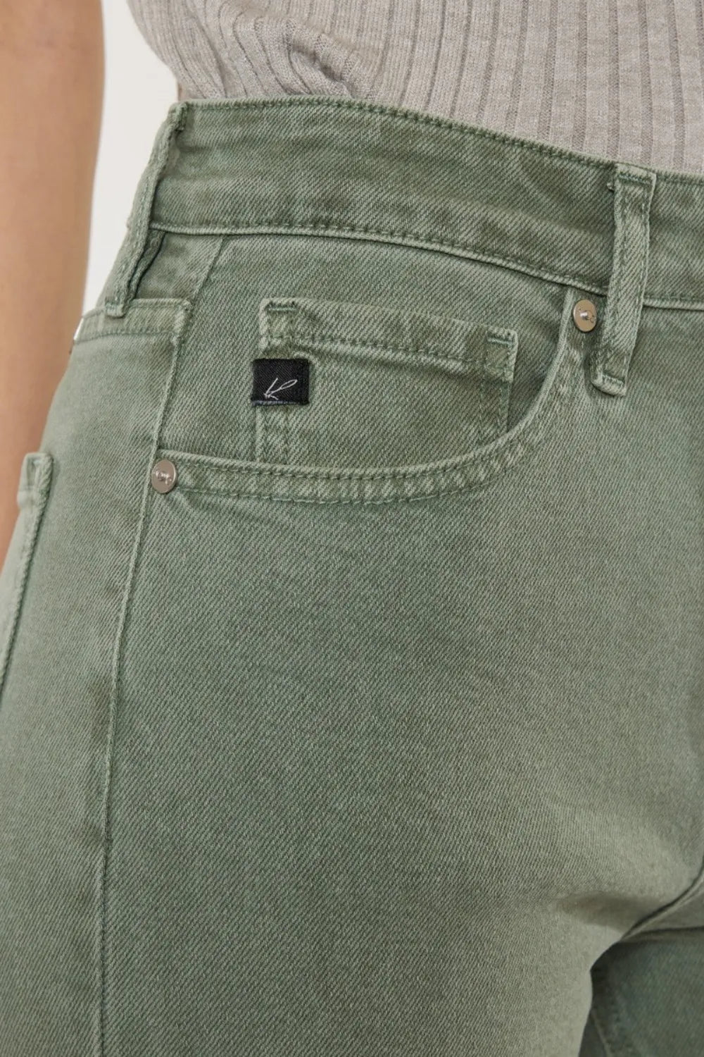 Kancan Ultra High Rise Straight Jeans - Fashorio